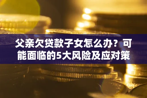 武汉父亲欠贷款子女怎么办?可能面临的5大风险及应对策略 武汉父亲欠贷款子女怎么办?可能面临的5大风险及应对策略