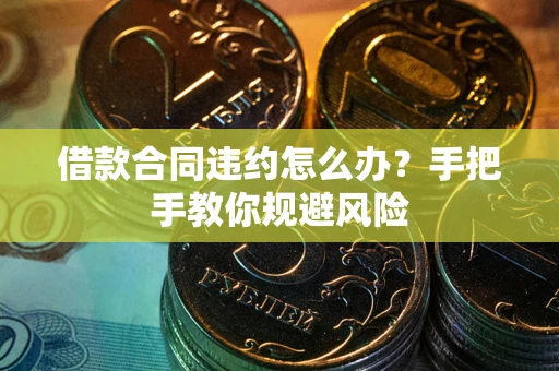 武汉借款合同违约怎么办？手把手教你规避风险