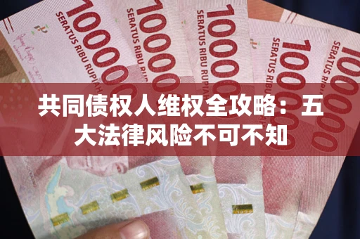 武汉共同债权人维权全攻略：五大法律风险不可不知