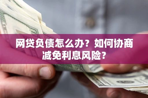 武汉网贷负债怎么办？如何协商减免利息风险？