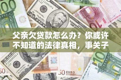 武汉父亲欠贷款怎么办？你或许不知道的法律真相，事关子女未来