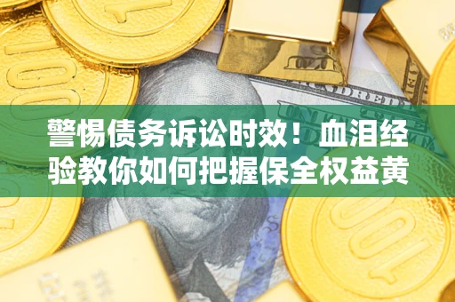 武汉警惕债务诉讼时效！血泪经验教你如何把握保全权益黄金期