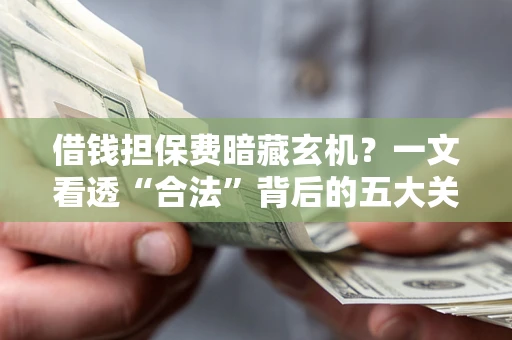 武汉借钱担保费暗藏玄机？一文看透“合法”背后的五大关键陷阱
