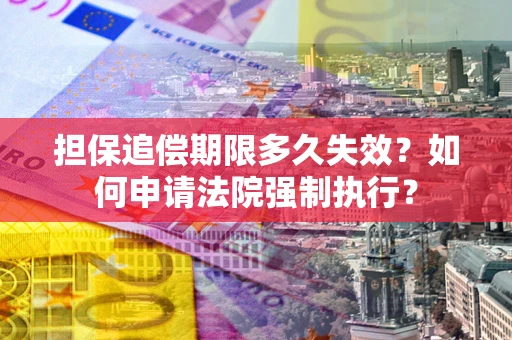 武汉担保追偿期限多久失效？如何申请法院强制执行？