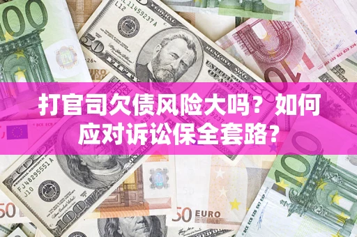 武汉打官司欠债风险大吗？如何应对诉讼保全套路？
