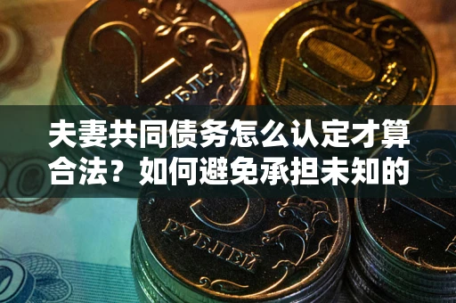 武汉夫妻共同债务怎么认定才算合法？如何避免承担未知的债务风险？