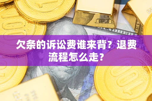 武汉欠条的诉讼费谁来背？退费流程怎么走？